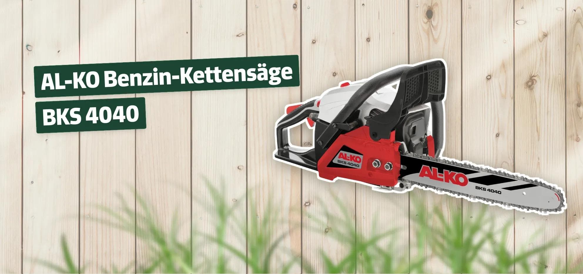 AL-KO Benzin-Kettensäge BKS 4040