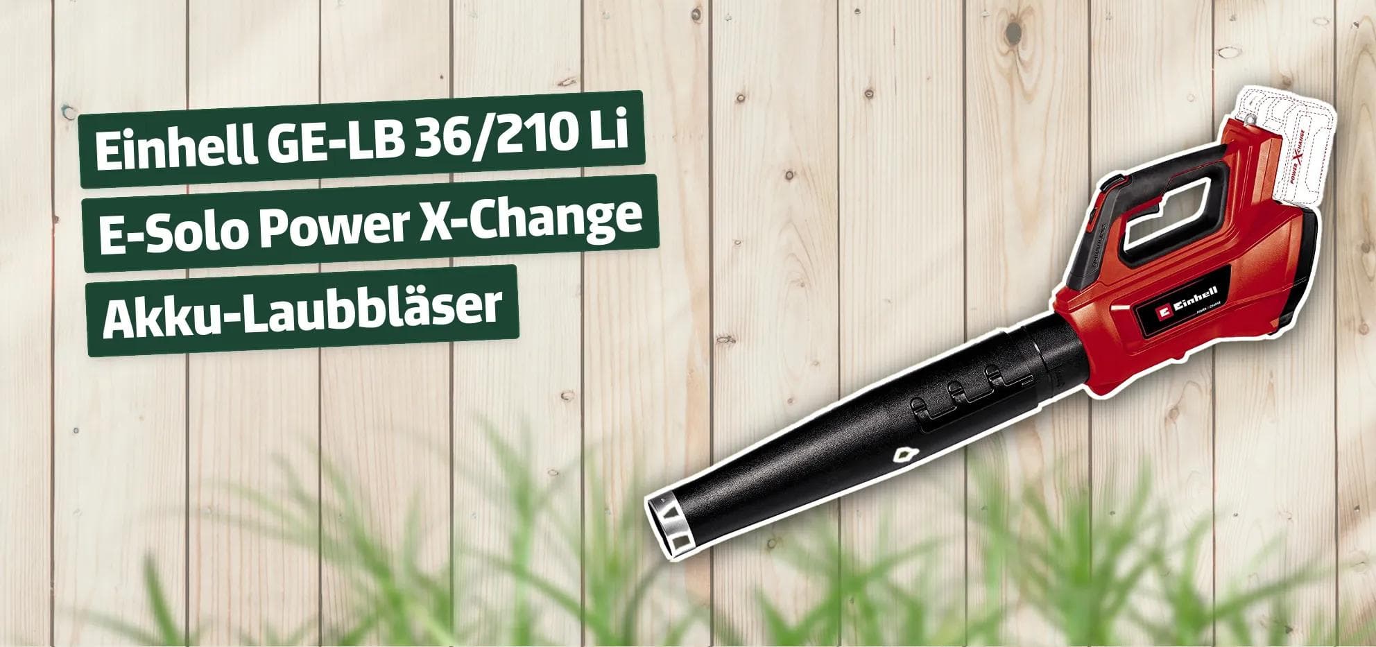 Einhell GE-LB 36/210 Li E-Solo Power X-Change Akku-Laubbläser