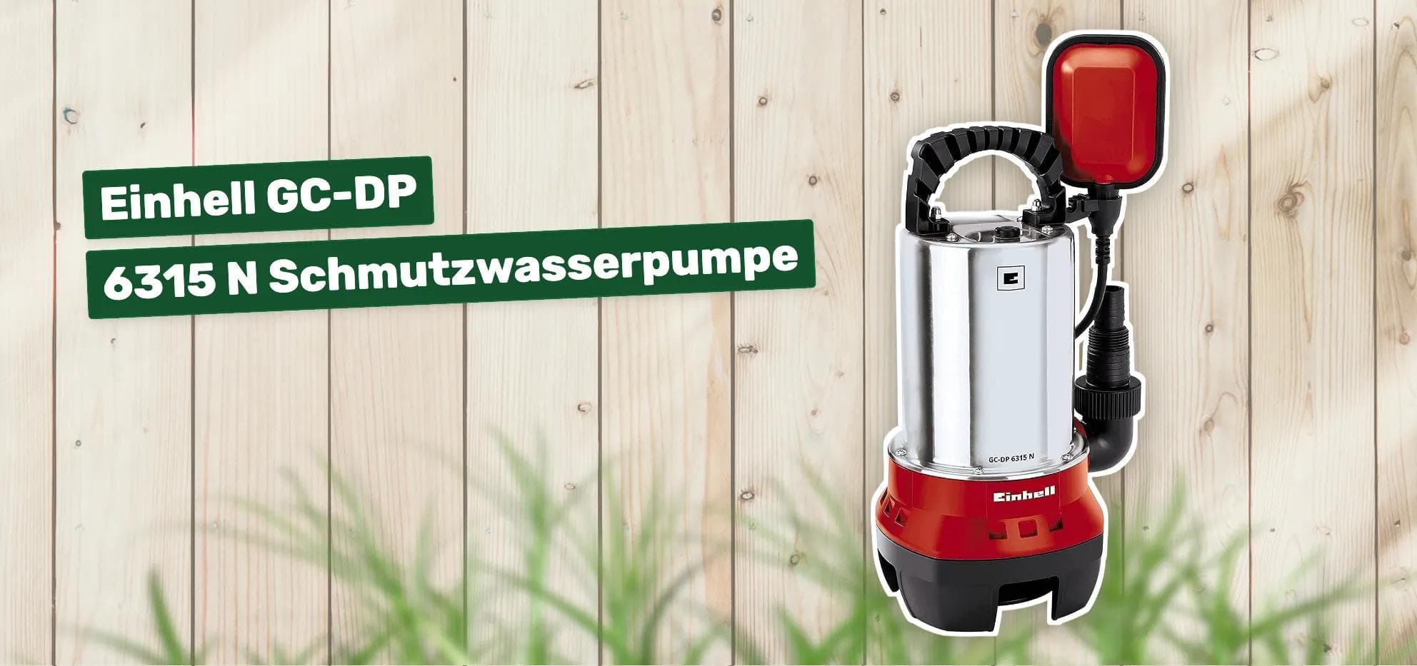 Einhell GC-DP 6315 N Schmutzwasserpumpe