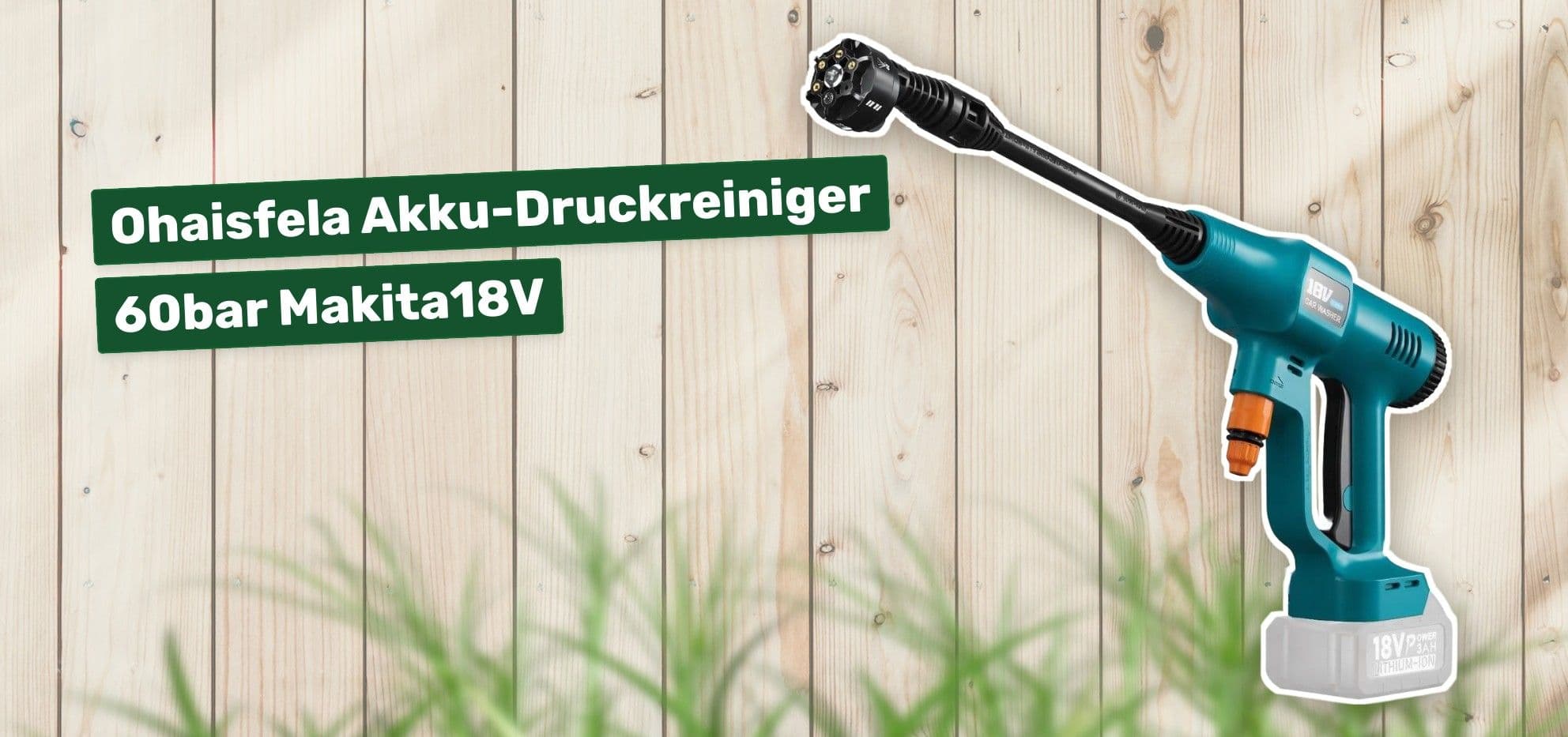 Ohaisfela Akku-Druckreiniger 18V