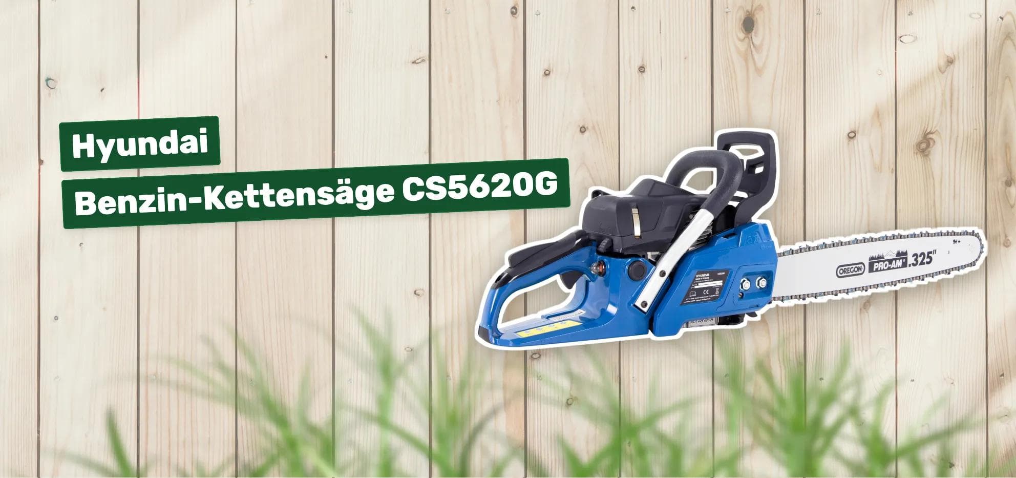 Hyundai Benzin-Kettensäge CS5620G