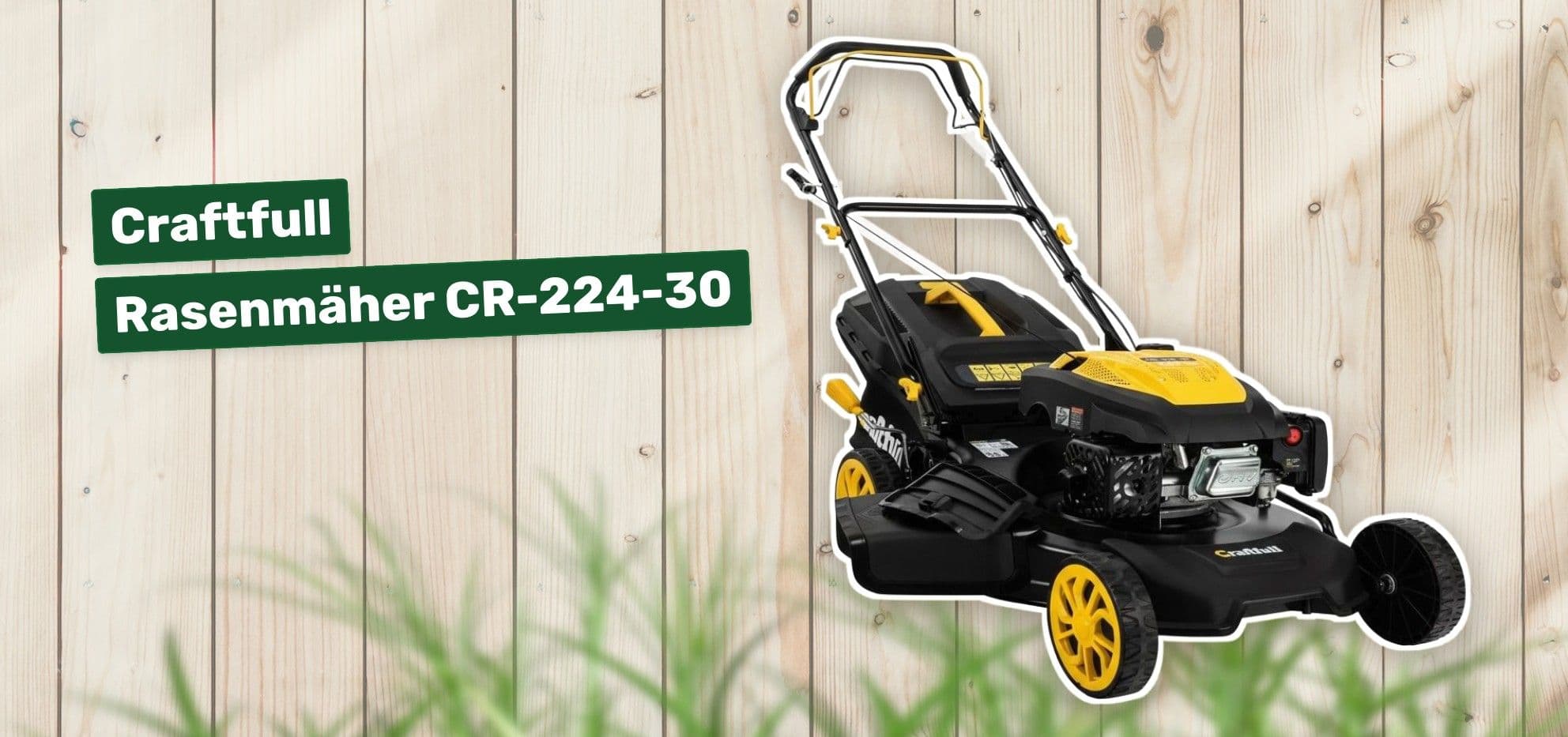 Craftfull Rasenmäher CR-224-30