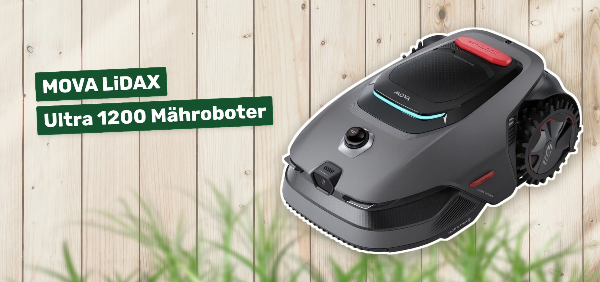 MOVA LiDAX Ultra 1200 Mähroboter