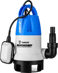 DEKO elektrische Schmutzwassertauchpumpe 400W