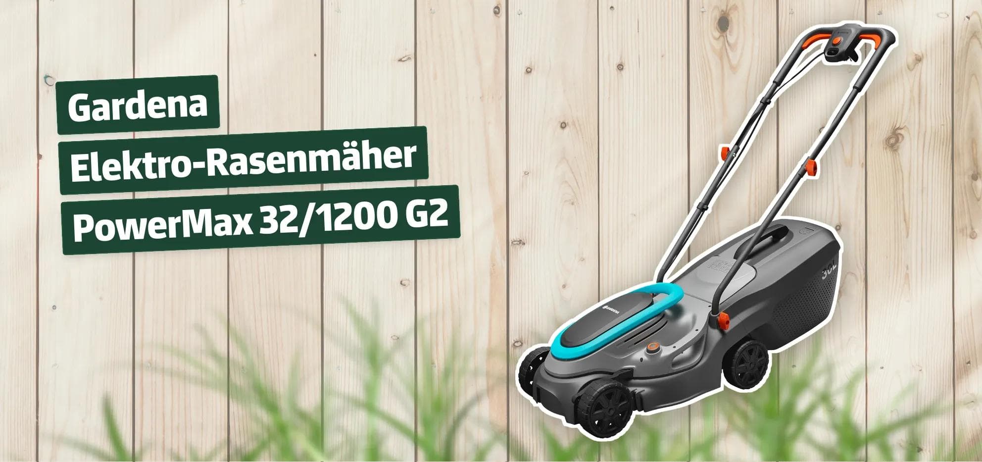 Gardena Elektro-Rasenmäher PowerMax 32/1200 G2