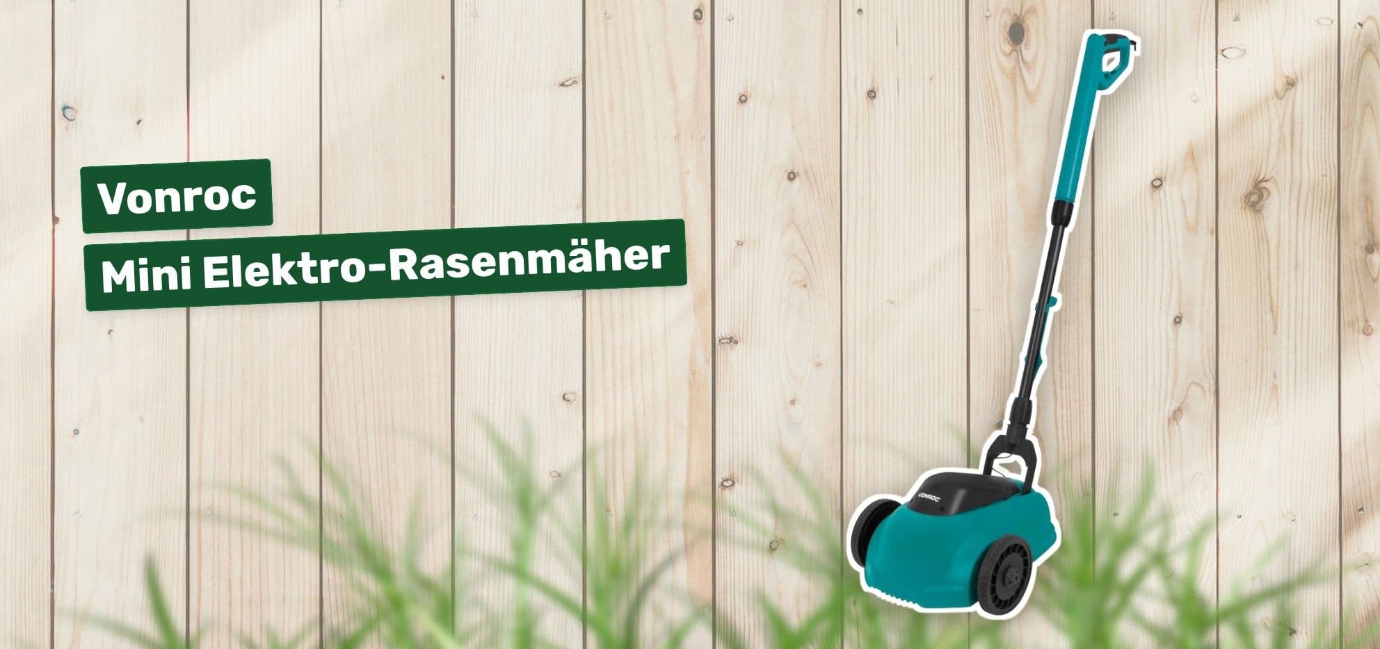 Vonroc Mini Elektro-Rasenmäher