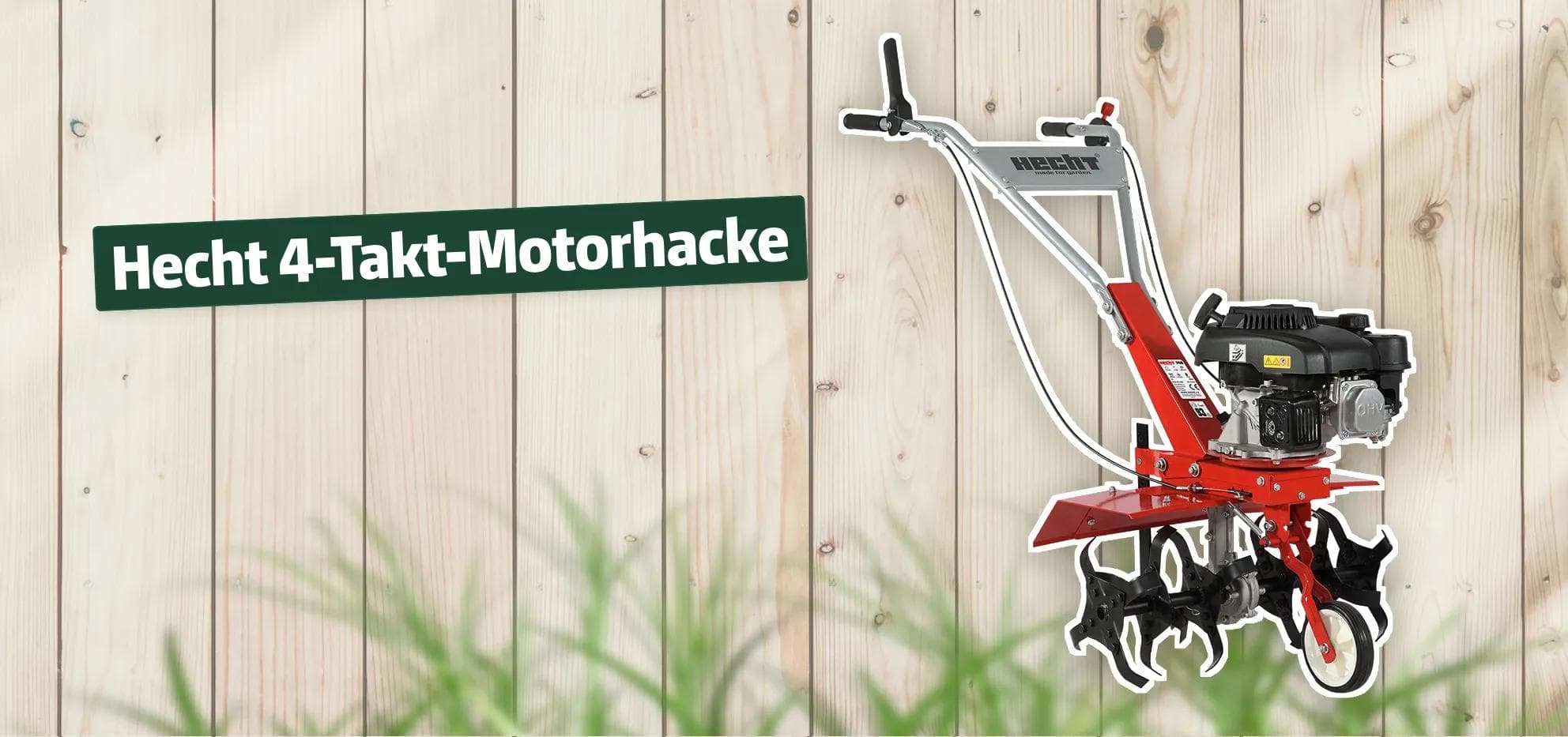 Hecht 4-Takt-Motorhacke