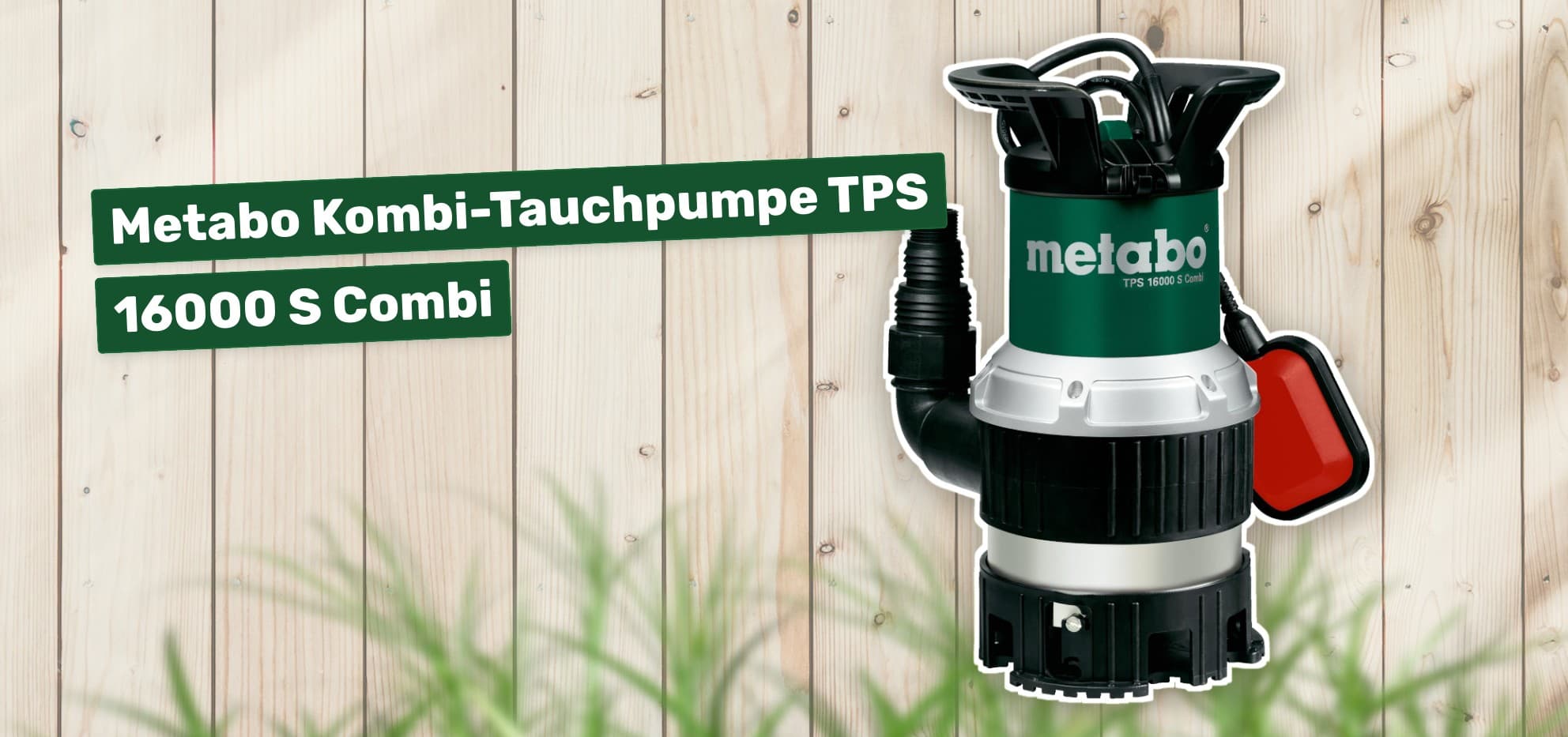 Metabo Kombi-Tauchpumpe TPS 16000 S Combi