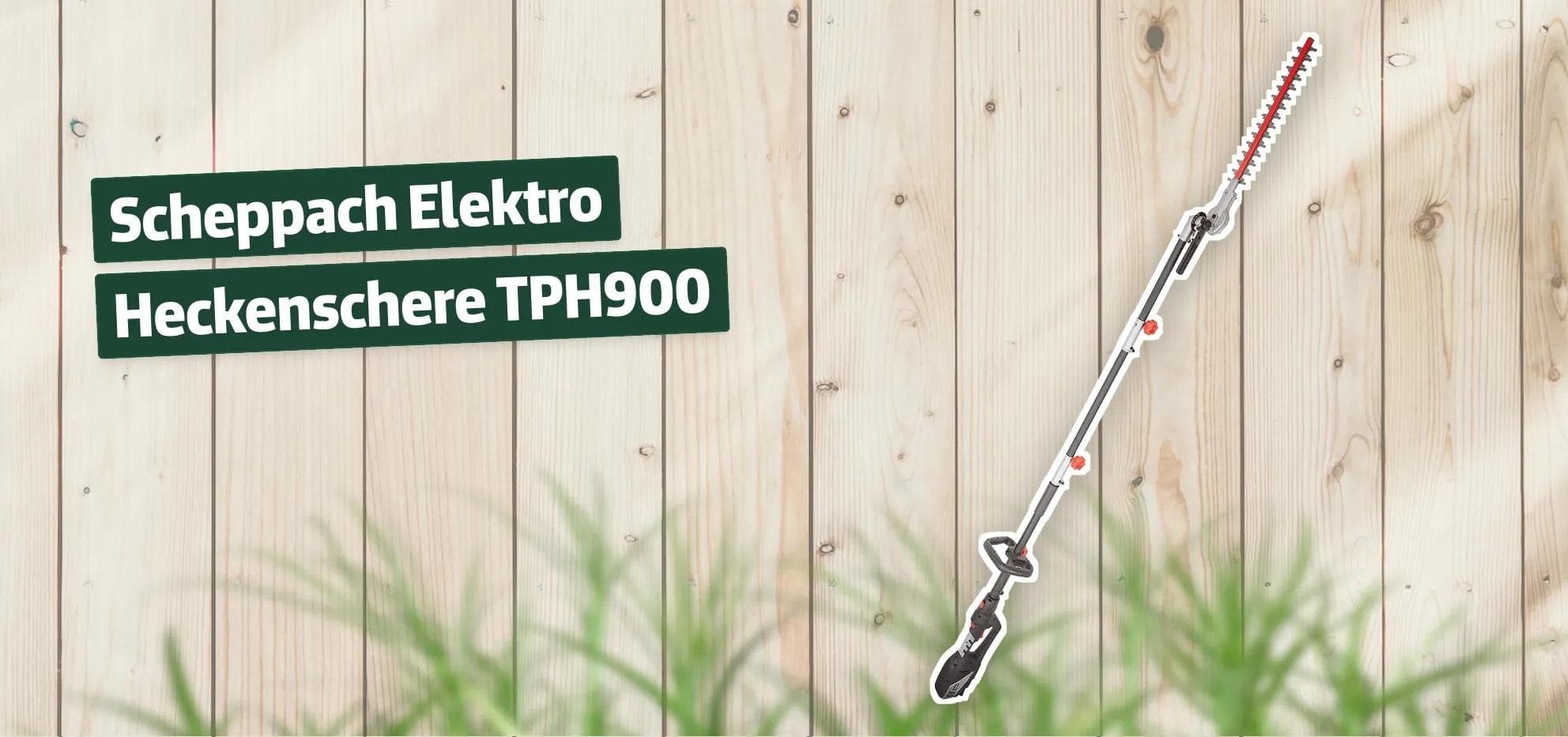 Scheppach Elektro Heckenschere TPH900