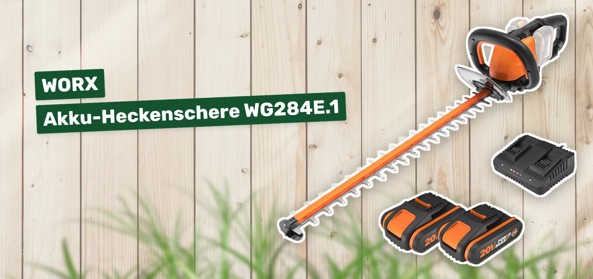 WORX Akku-Heckenschere WG284E.1
