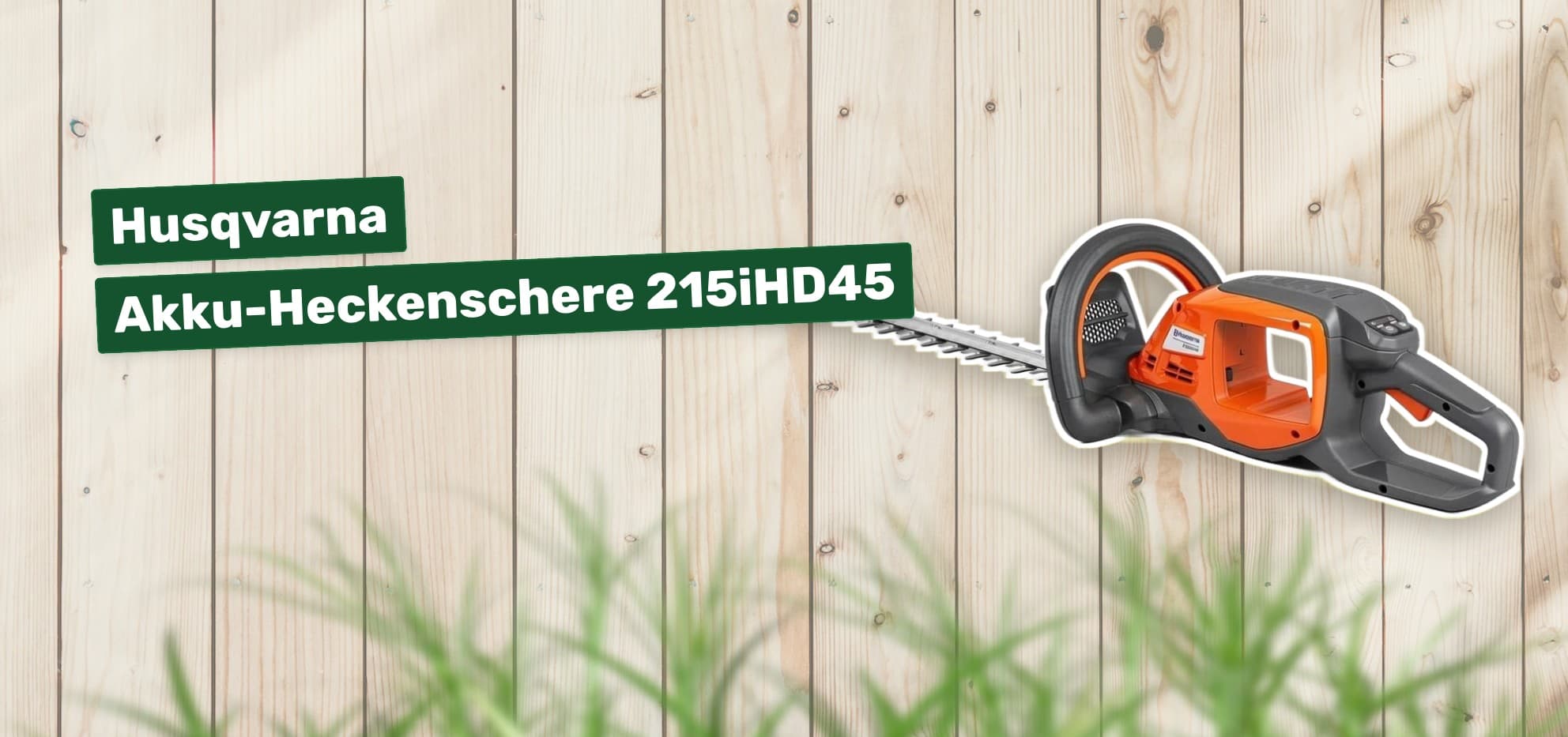 Husqvarna Akku-Heckenschere 215iHD45