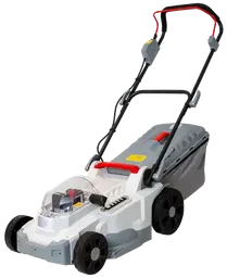 IKRA Akku Rasenmäher Mulchmäher ICM 2/2037 inkl. 2x Akkus