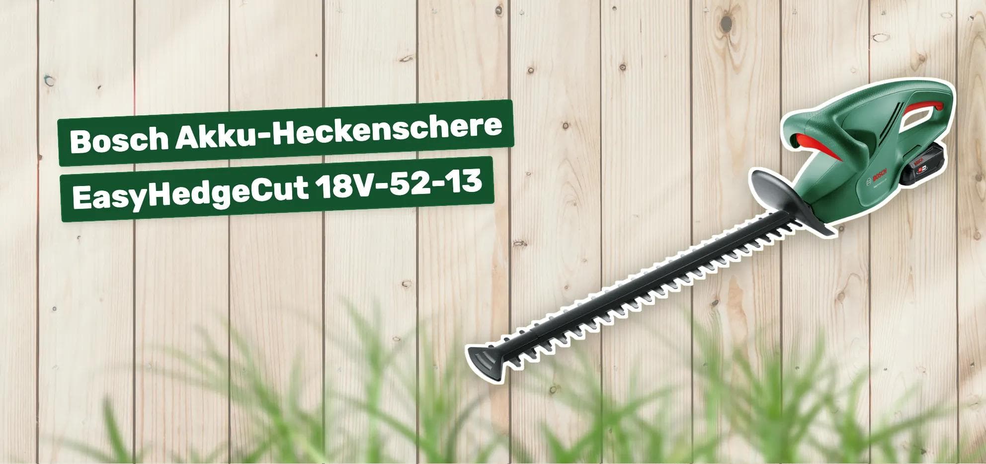 Bosch Akku-Heckenschere EasyHedgeCut 18V-52-13