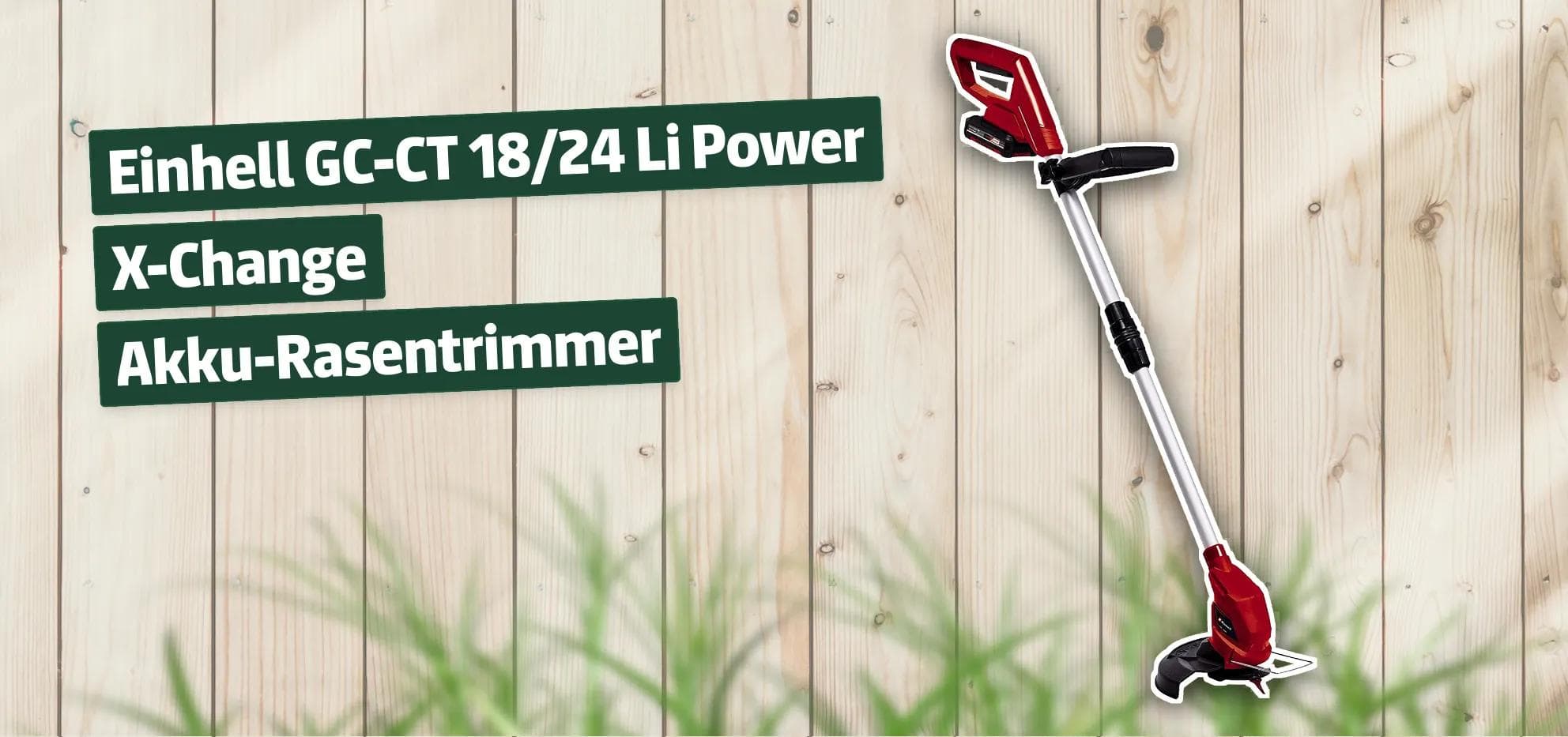 Einhell GC-CT 18/24 Li Power X-Change Akku-Rasentrimmer