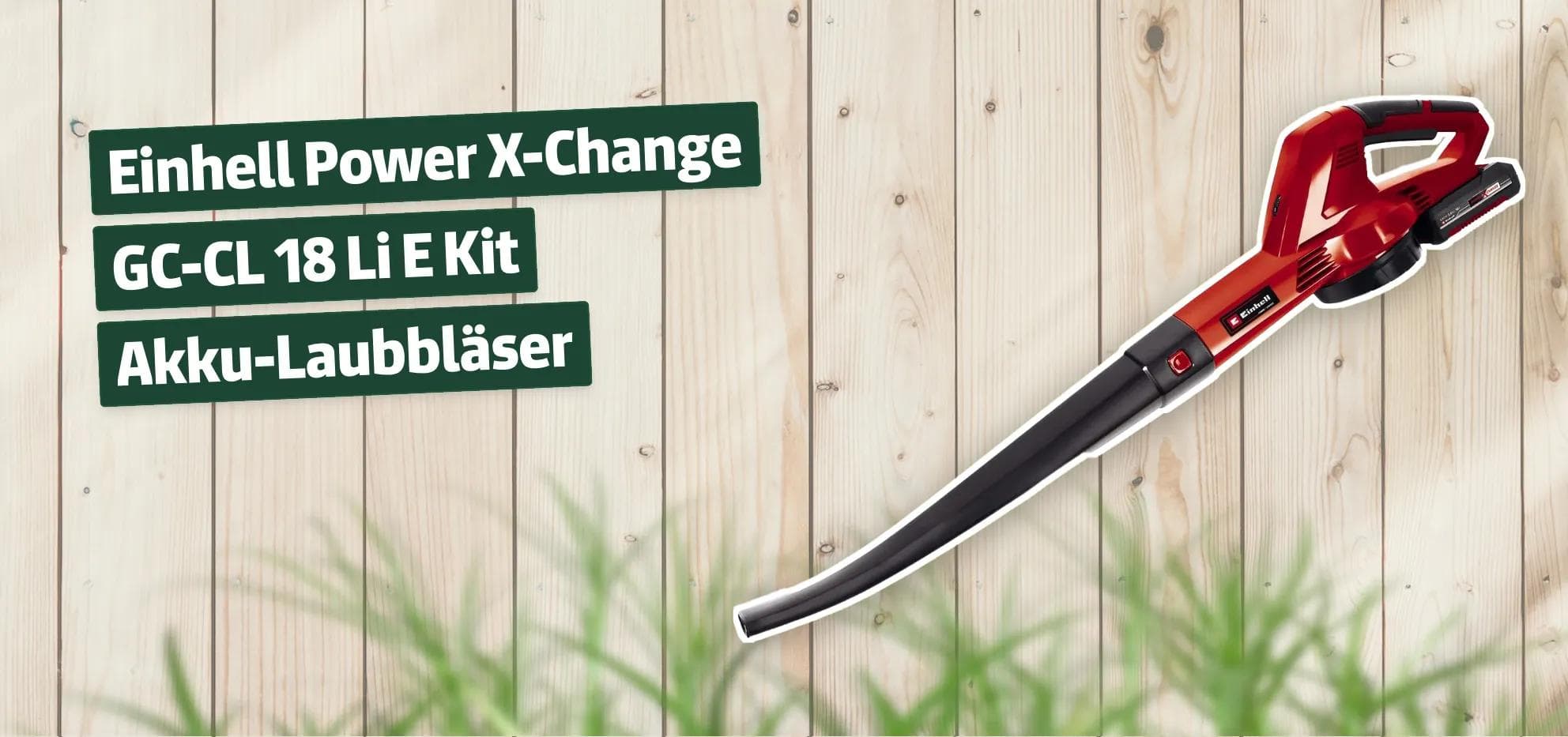 Einhell Power X-Change GC-CL 18 Li E Kit Akku-Laubbläser