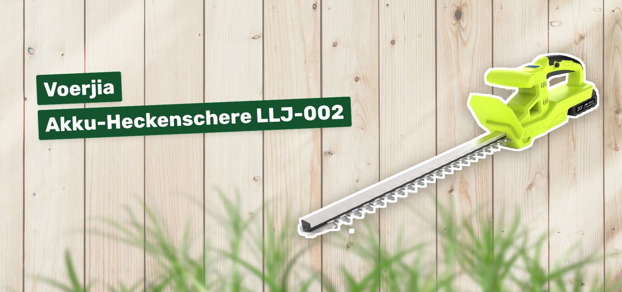 Voerjia Akku-Heckenschere LLJ-002