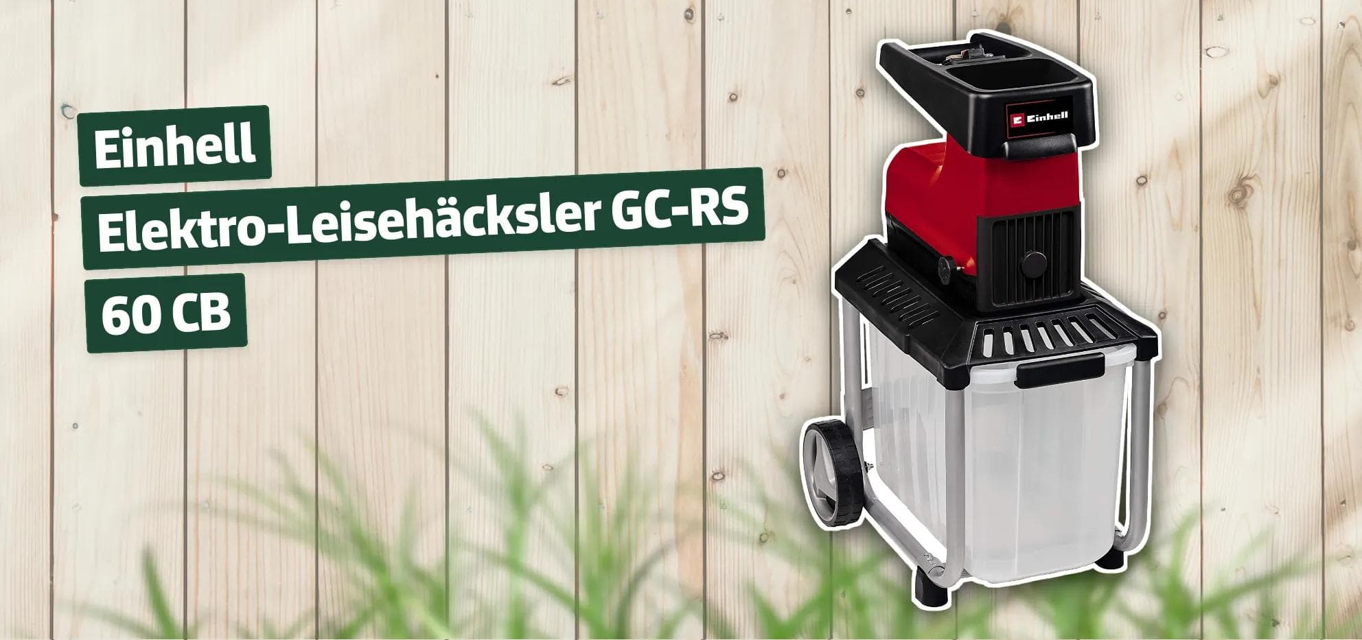 Einhell Elektro-Leisehäcksler GC-RS 60 CB