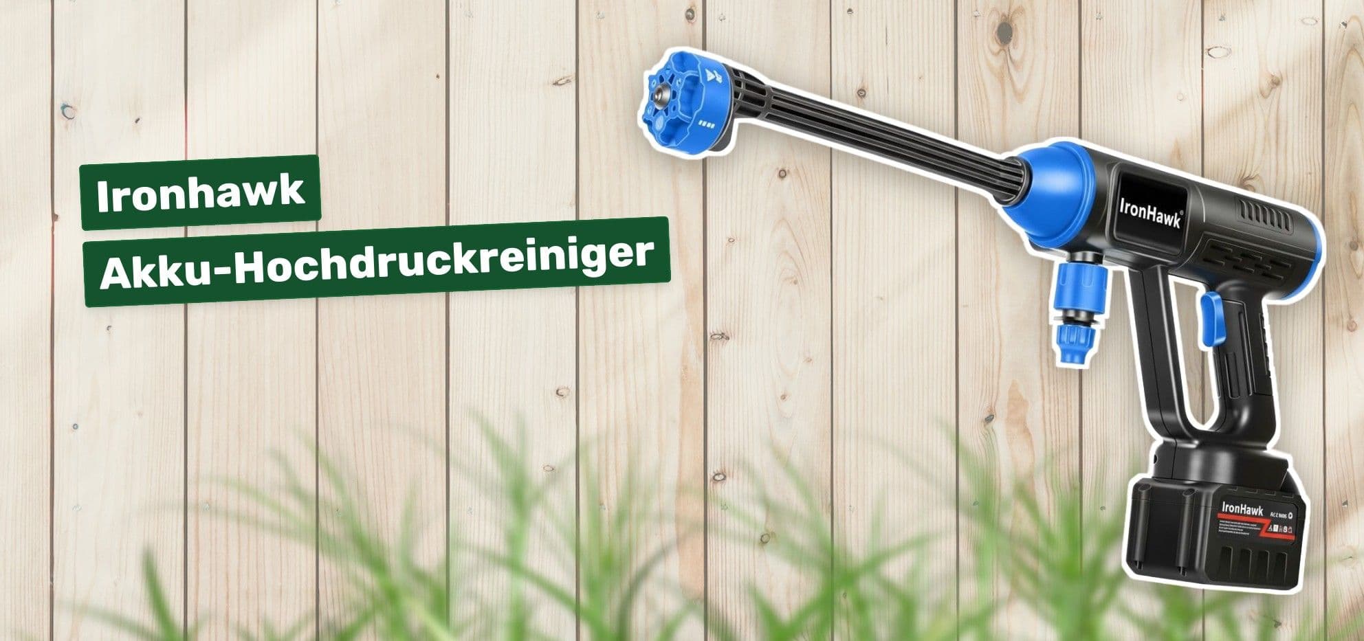 Ironhawk Akku-Hochdruckreiniger