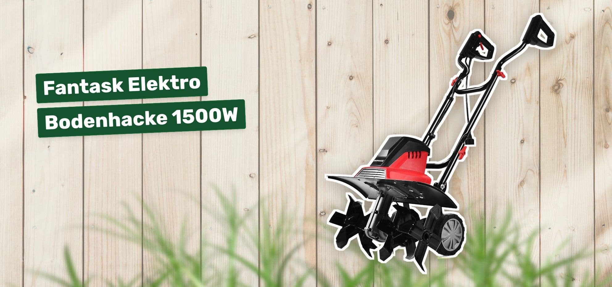 Fantask Elektro Bodenhacke 1500W