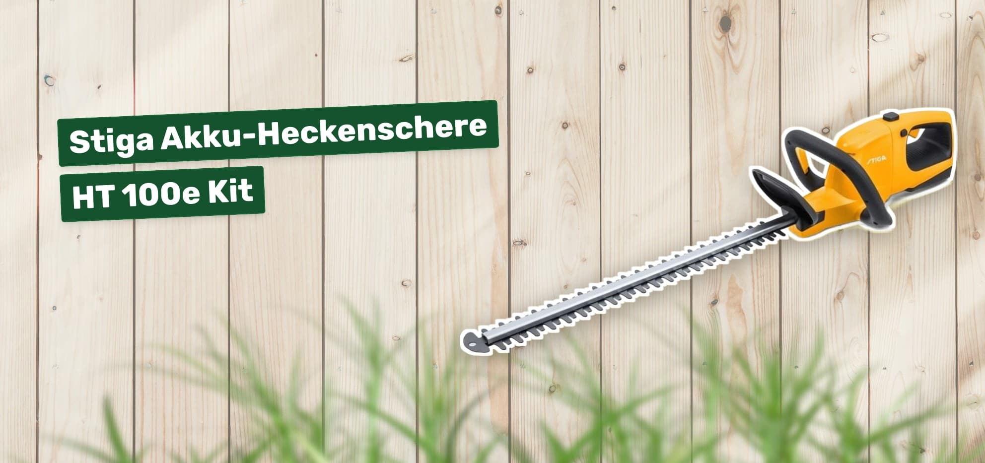 Stiga Akku-Heckenschere HT 100e Kit