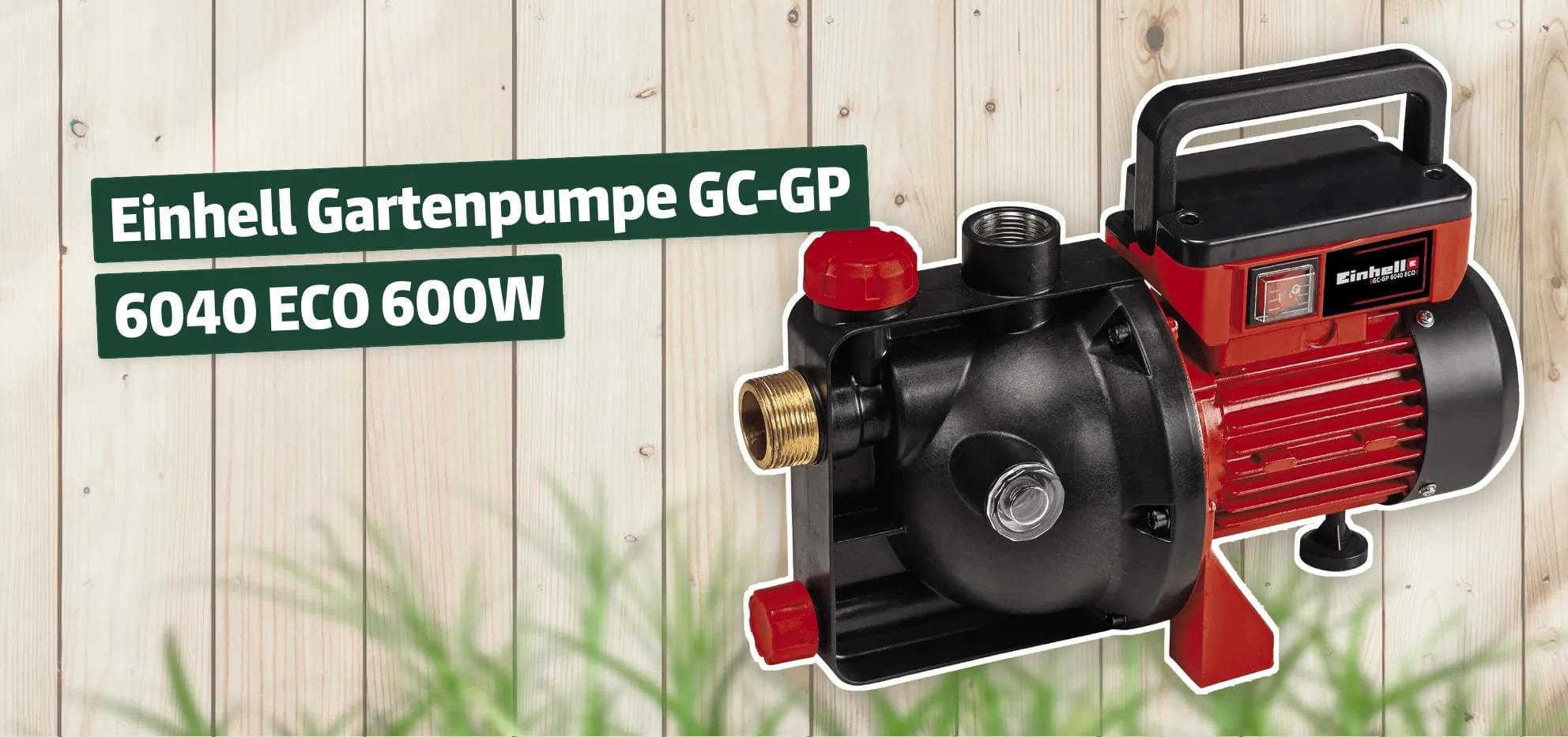 Einhell Gartenpumpe GC-GP 6040 ECO 600W