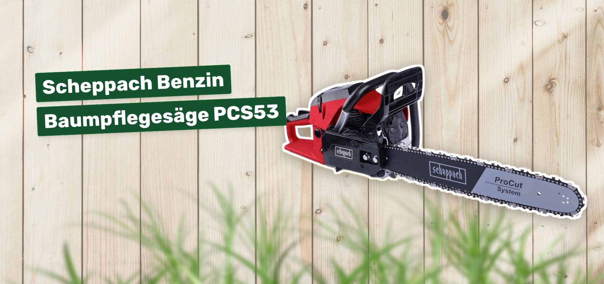 Scheppach Benzin Baumpflegesäge PCS53