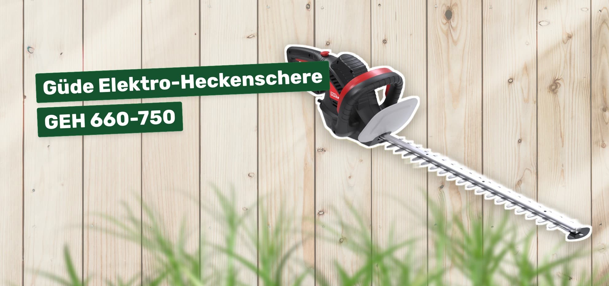 Güde Elektro-Heckenschere GEH 660-750