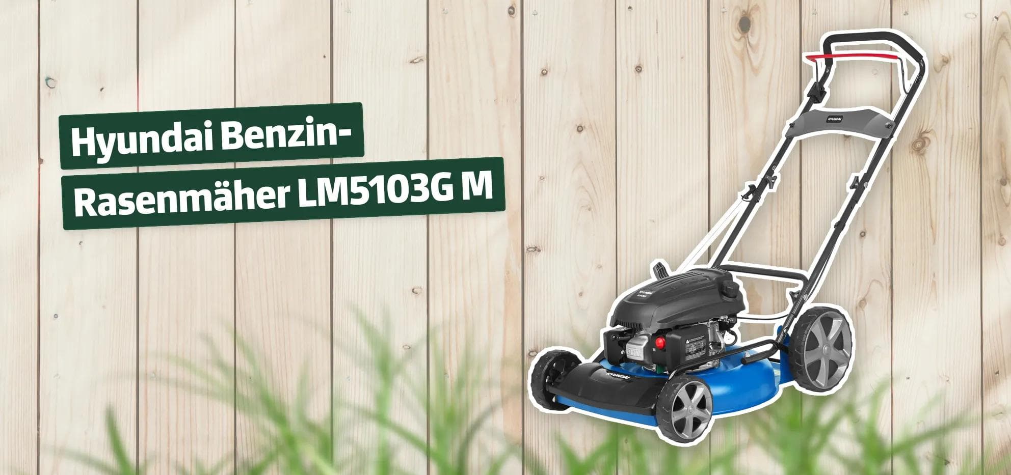 Hyundai Benzin-Rasenmäher LM5103G M