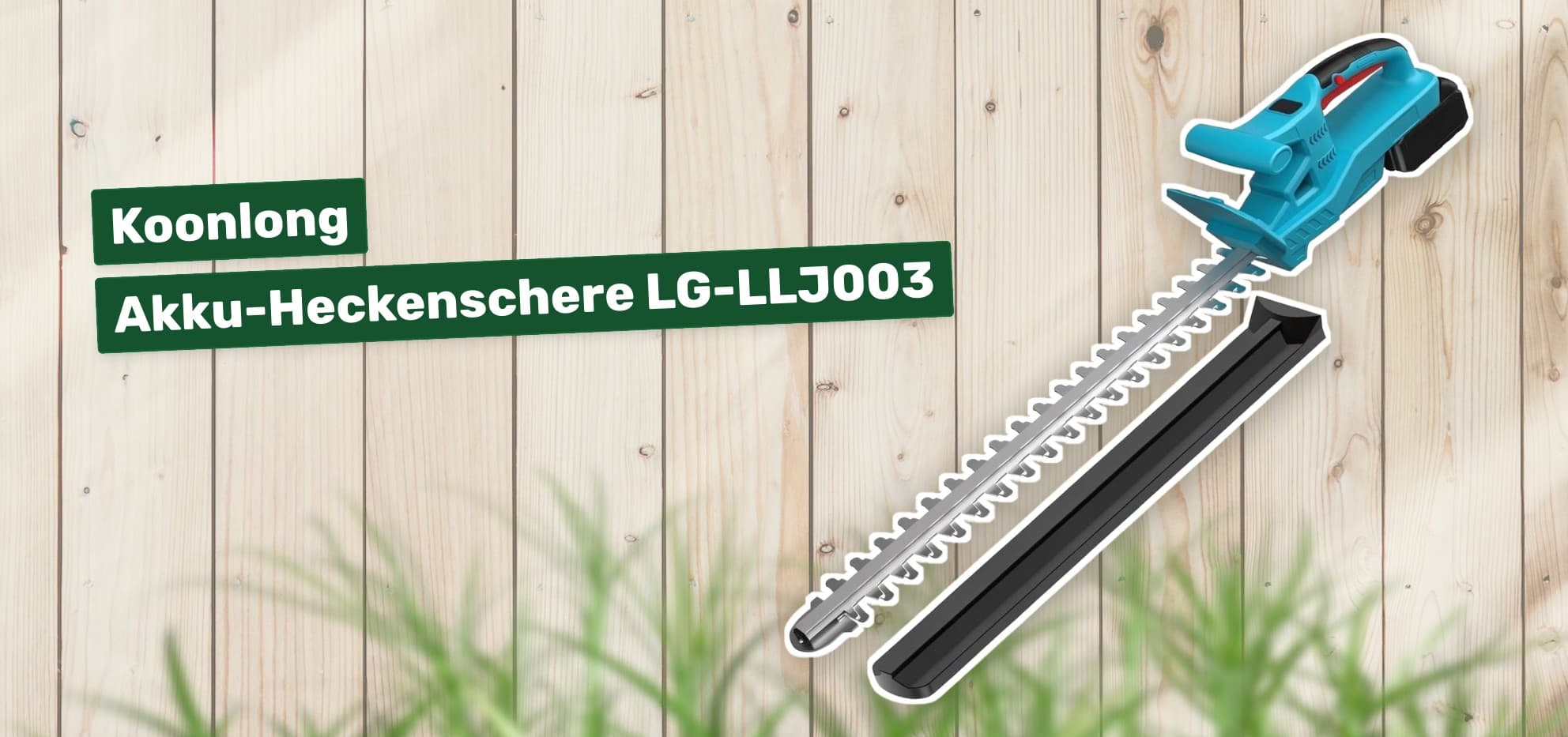 Koonlong Akku-Heckenschere LG-LLJ003