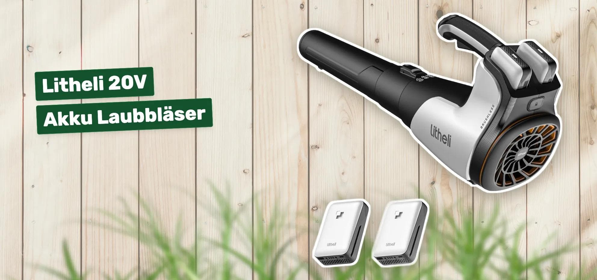 Litheli 20V Akku Laubbläser