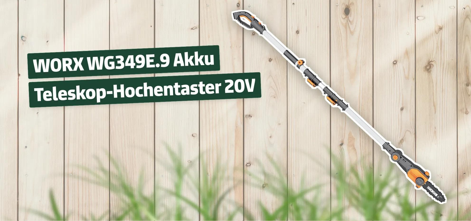 Worx WG349E.9 Akku Teleskop-Hochentaster 20V