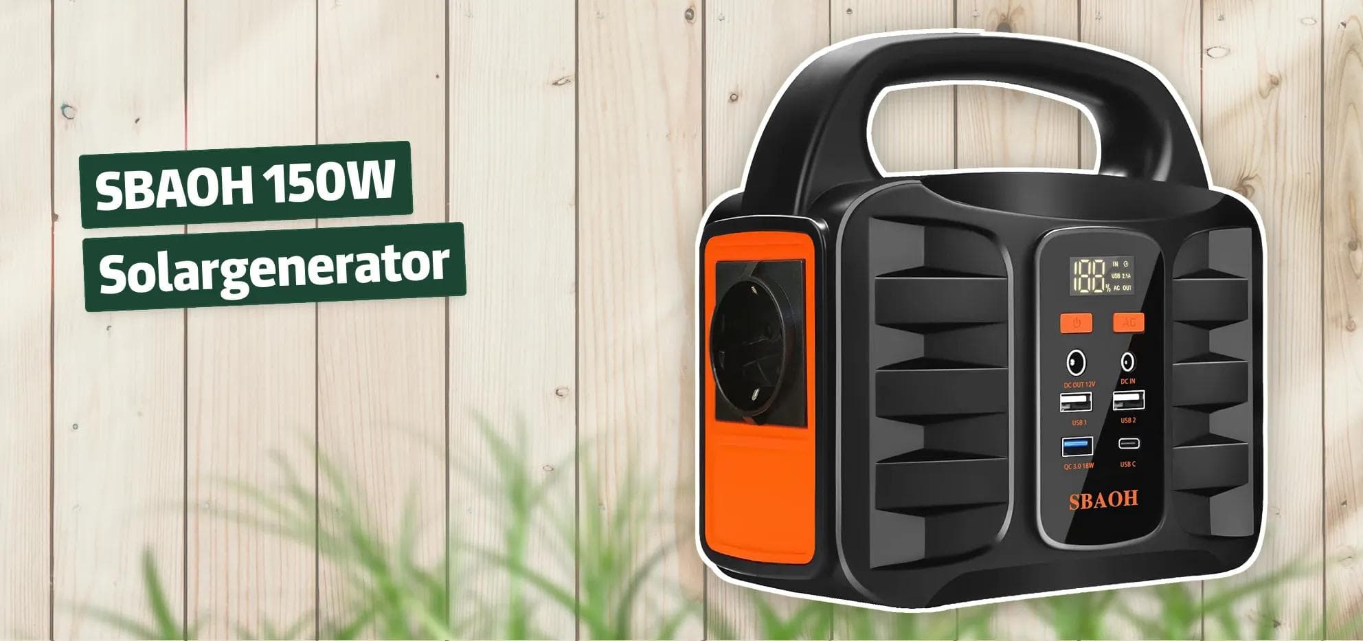 SBAOH 150W Solargenerator
