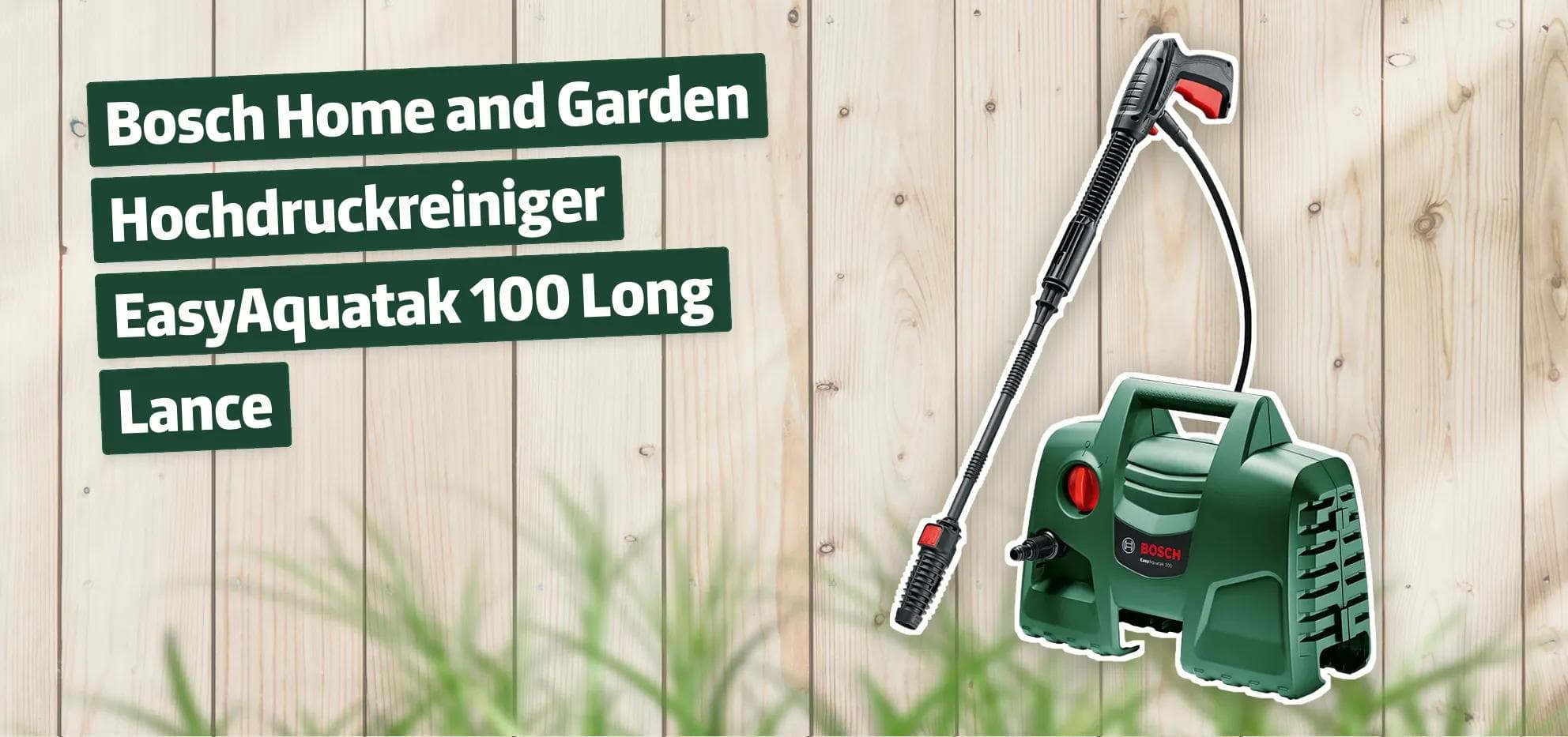Bosch Home and Garden Hochdruckreiniger EasyAquatak 100 Long Lance