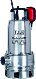T.I.P. Schmutzwasser Tauchpumpe Maxima 300 IX