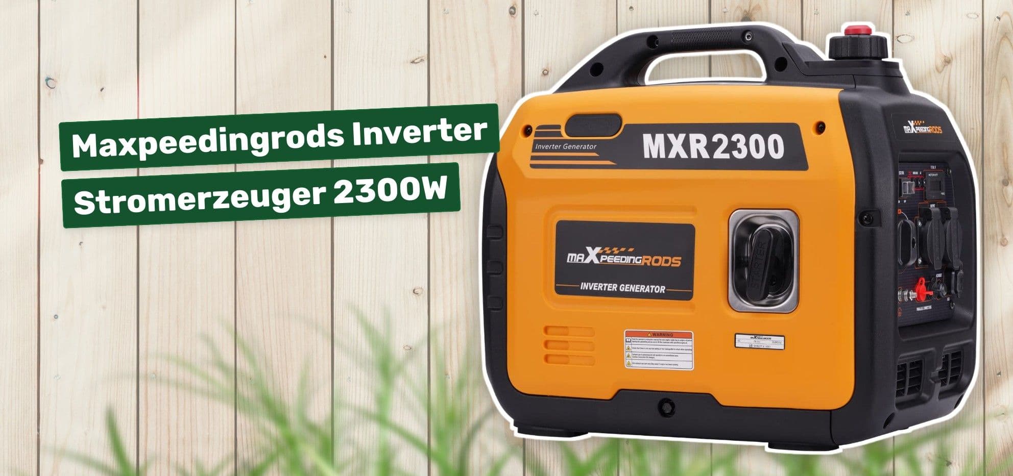 Maxpeedingrods Inverter Stromerzeuger 2300W