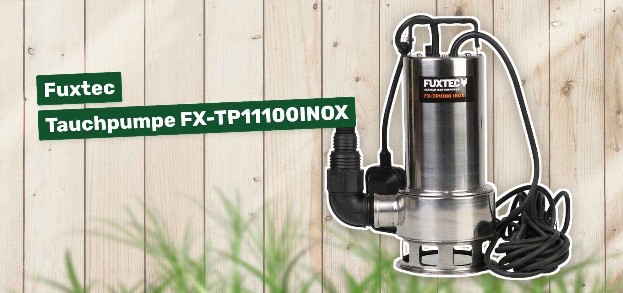 Fuxtec Tauchpumpe FX-TP11100INOX