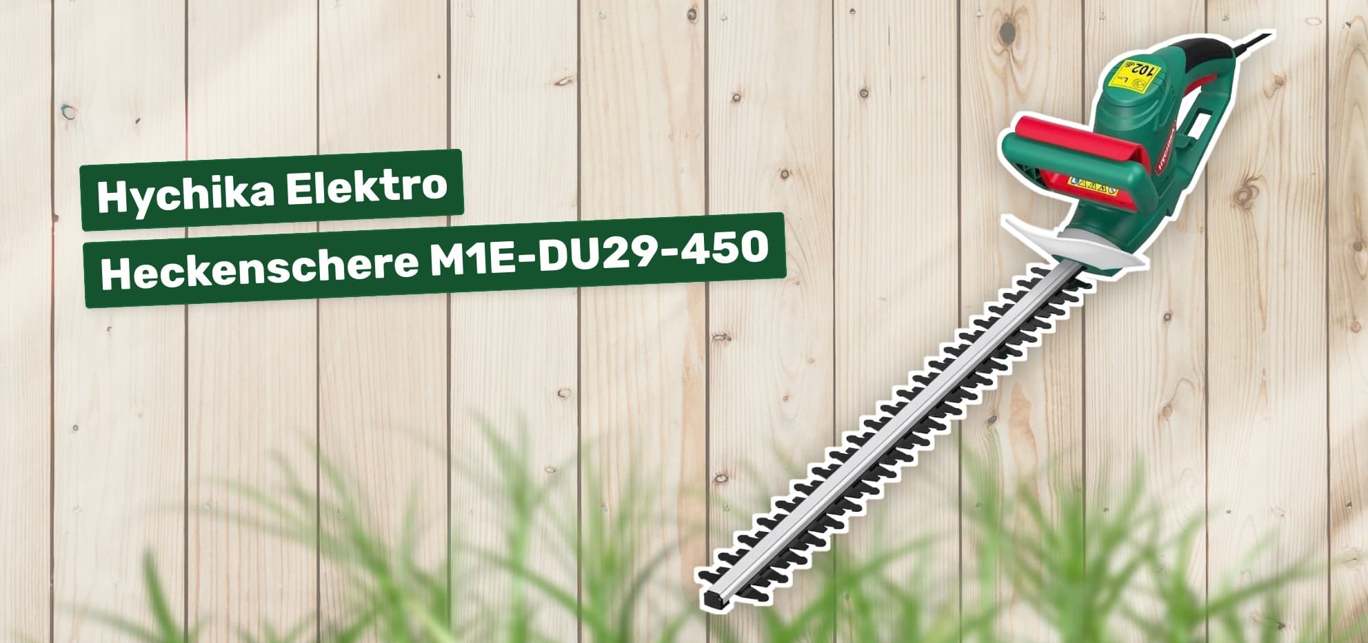 Hychika Elektro Heckenschere M1E-DU29-450