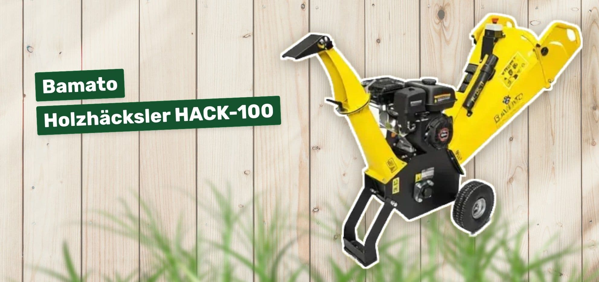 Bamato Holzhäcksler HACK-100