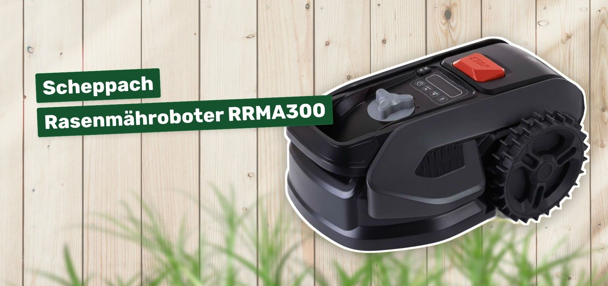 Scheppach Rasenmähroboter RRMA300
