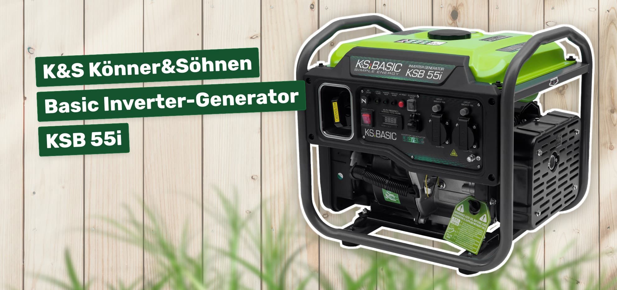 K&S Könner&Söhnen Basic Inverter-Generator KSB 55i