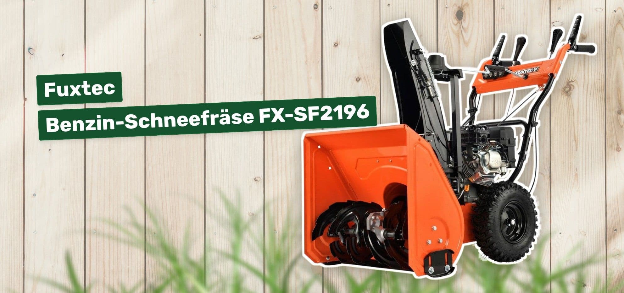 Fuxtec Benzin-Schneefräse FX-SF2196