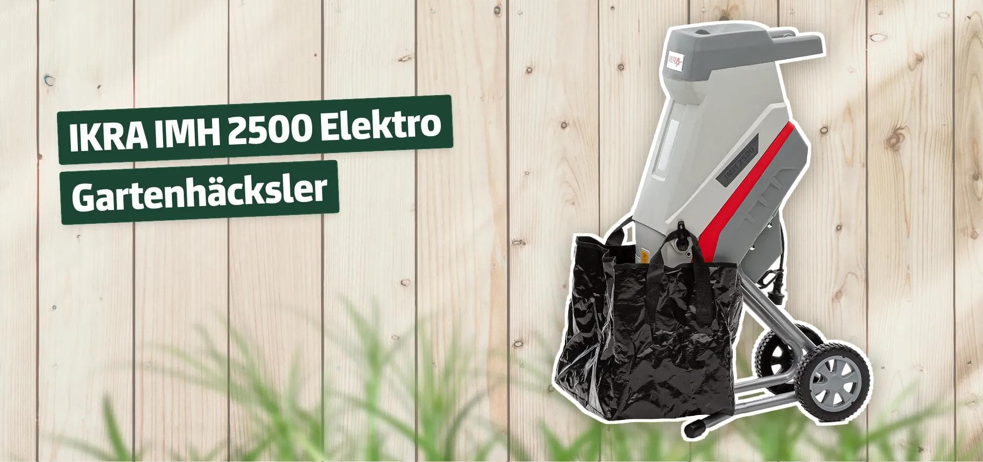 IKRA IMH 2500 Elektro Gartenhäcksler