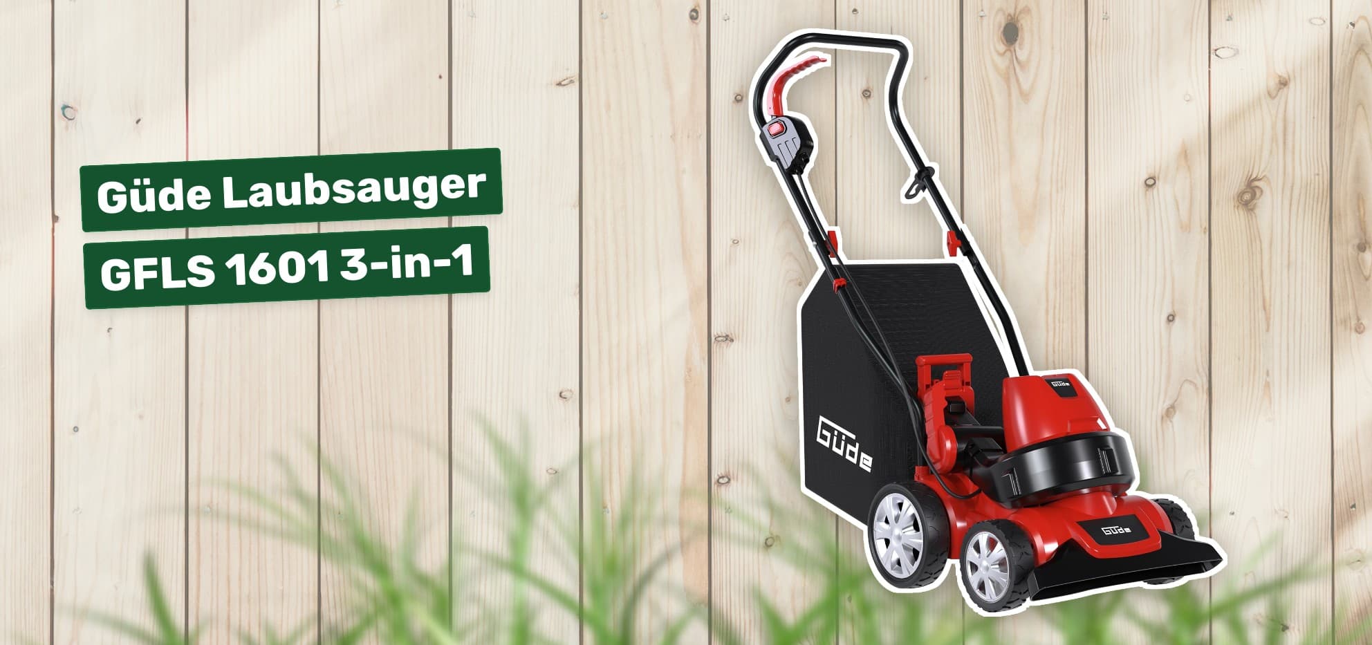 Güde Laubsauger GFLS 1601 3-in-1