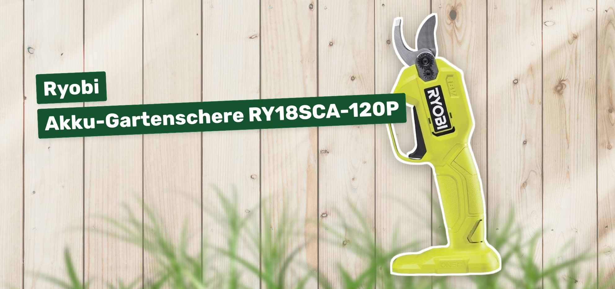 Ryobi Akku-Gartenschere RY18SCA-120P