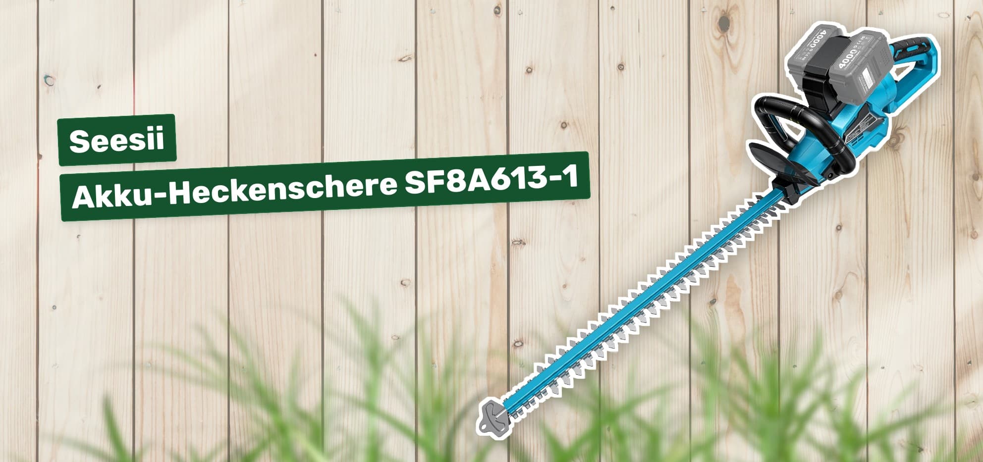 Seesii Akku-Heckenschere SF8A613-1