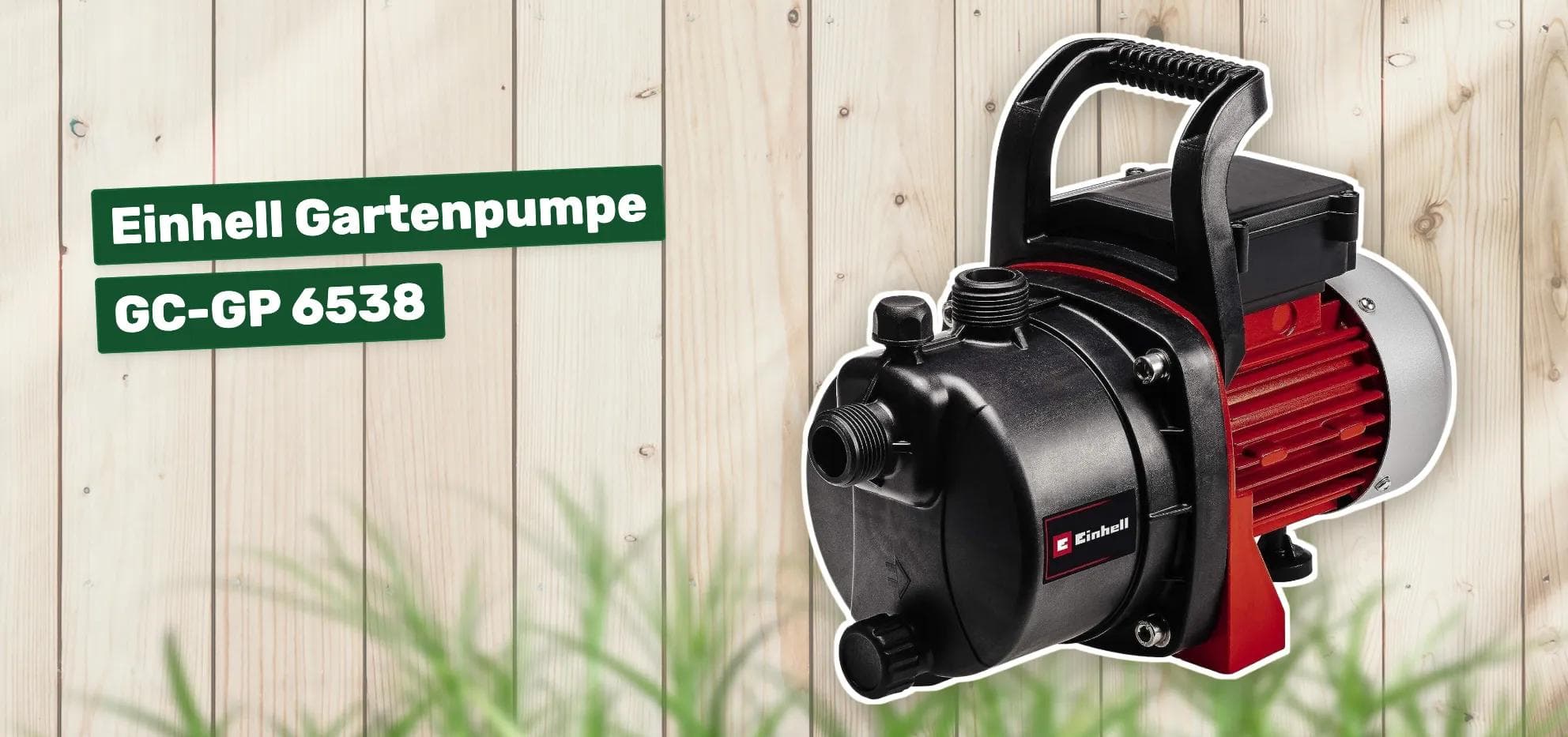 Einhell Gartenpumpe GC-GP 6538