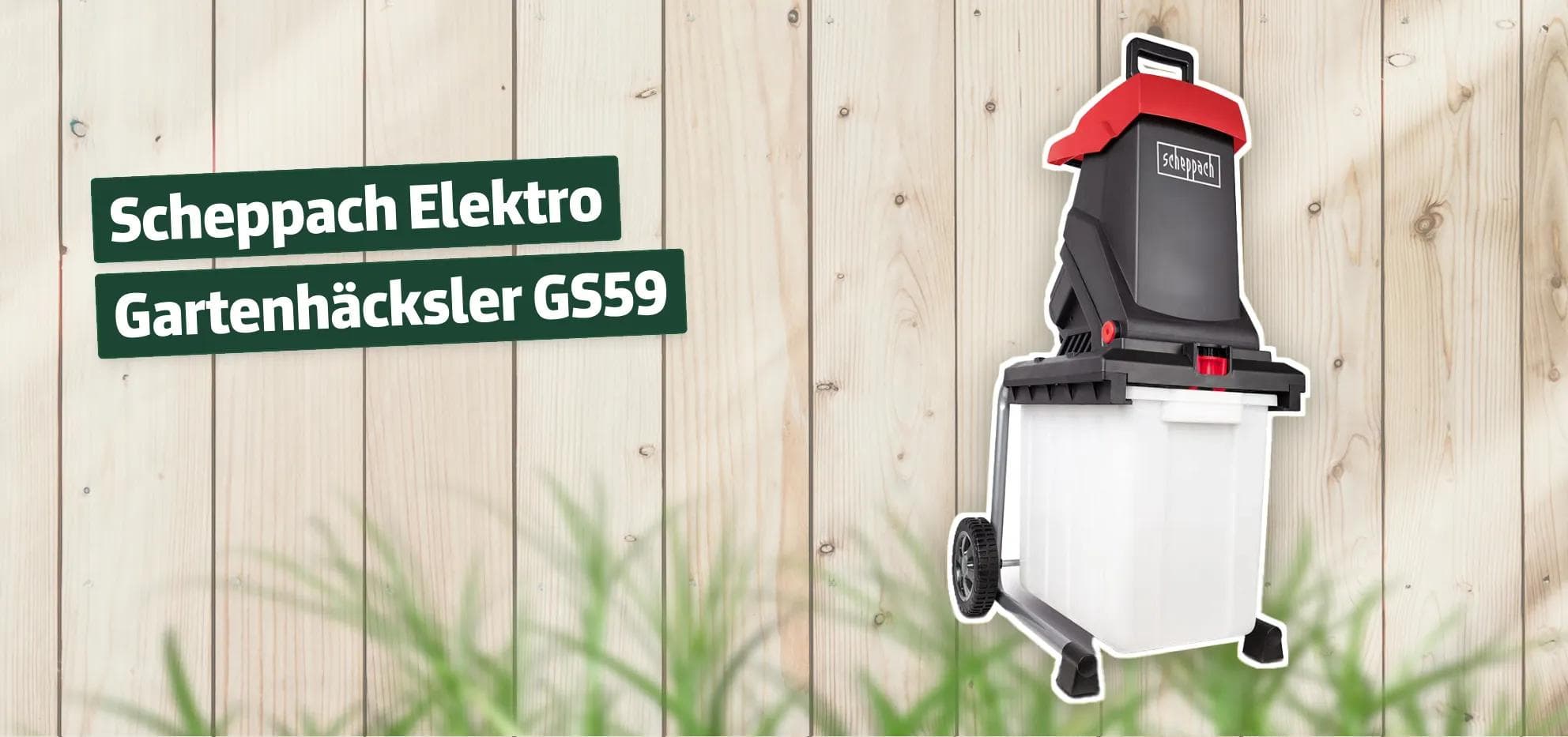 Scheppach Elektro Gartenhäcksler GS59