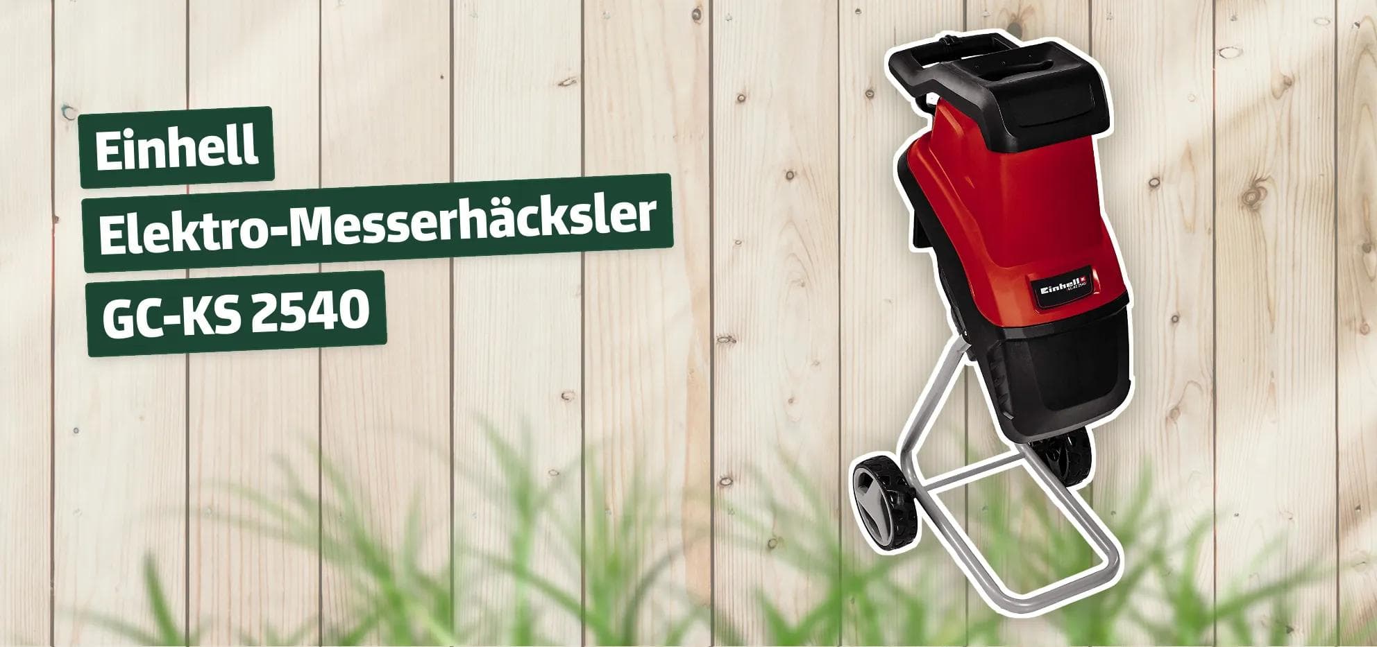 Einhell Elektro-Messerhäcksler GC-KS 2540
