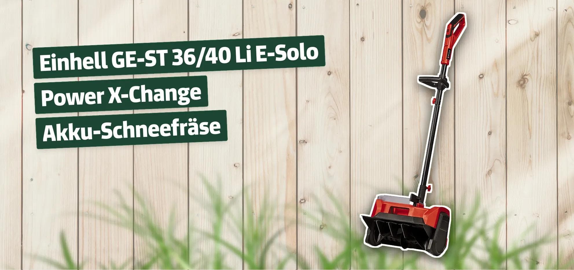 Einhell GE-ST 36/40 Li E-Solo Power X-Change Akku-Schneefräse