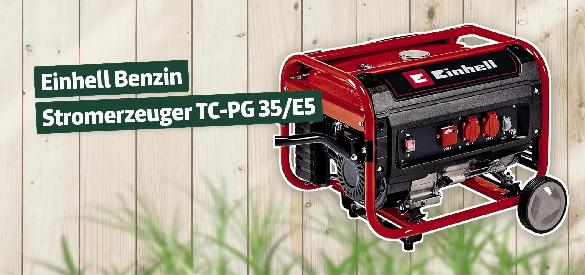 Einhell Benzin Stromerzeuger TC-PG 35/E5